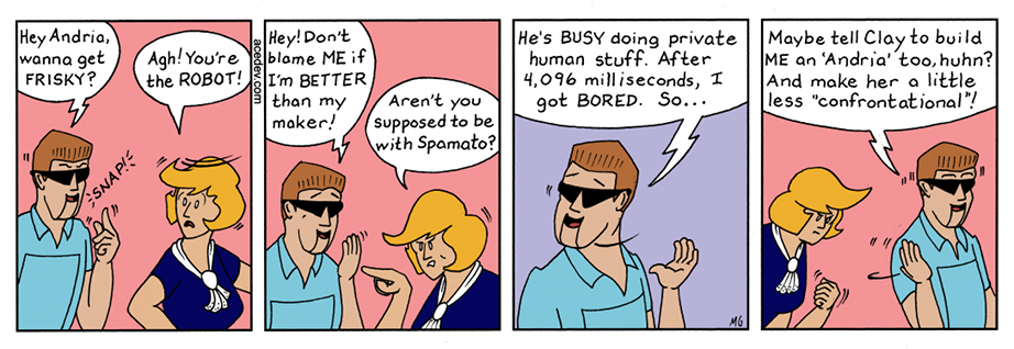acedev comic, webcomic for Wednesday 30 Aug 2017

